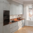 #Colonne de cuisine N°2721 Armoire frigo encastrable <br />LUPI Gris clair, 2 portes, L60 x H195 x P58 cm 