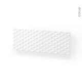 Façades de cuisine - Face tiroir N°12 - ALPA Blanc - L100 x H35 cm