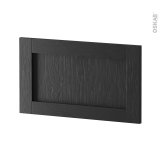 Façades de cuisine - Face tiroir N°10 - AVARA Frêne Noir - L60 x H35 cm