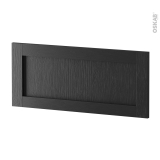 Façades de cuisine - Face tiroir N°11 - AVARA Frêne Noir - L80 x H35 cm
