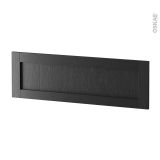Façades de cuisine - Face tiroir N°40 - AVARA Frêne Noir - L100 x H31 cm