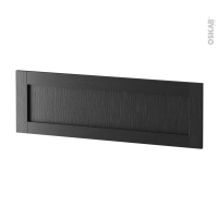 Façades de cuisine - Face tiroir N°40 - AVARA Frêne Noir - L100 x H31 cm