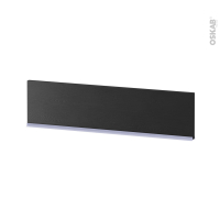 Plinthe de cuisine - AVARA Frêne Noir - avec joint d'étanchéité - L220 x H15,4 cm