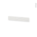 Façades de cuisine - Face tiroir N°42 - BORA Blanc - L80 x H13 cm