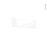 Façades de cuisine - Face tiroir N°1 - BORA Blanc - L40 x H13 cm