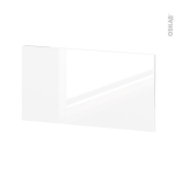 Façades de cuisine - Face tiroir N°8 - BORA Blanc - L60 x H31 cm
