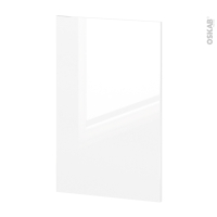 Porte lave vaisselle - Full intégrable N°87 - BORA Blanc - L45 x H70 cm