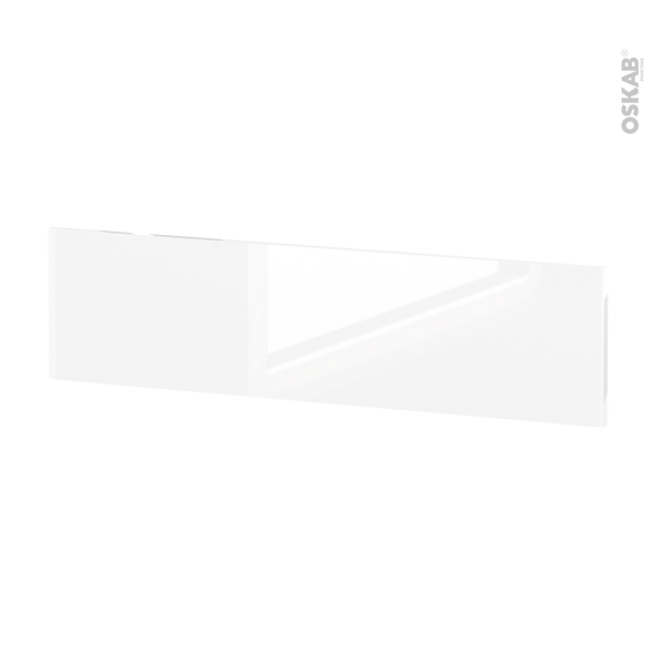 Façades de cuisine - Face tiroir N°41 - BORA Blanc - L100 x H25 cm