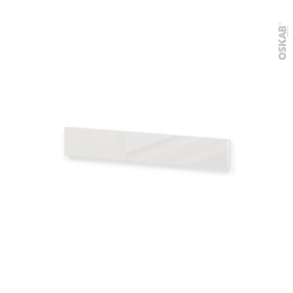 Façades de cuisine - Face tiroir N°42 - BORA Blanc - L80 x H13 cm