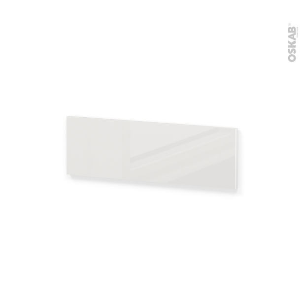 Façades de cuisine Face tiroir N°39 <br />BORA Blanc, L80 x H25 cm 