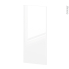 #Façades de cuisine - Porte N°18 - BORA Blanc - L30 x H70 cm