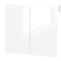 #Finition cuisine - Habillage arrière îlot N°97 - BORA Blanc  - Avec sachet de fixation - L80 x H70 x Ep 1,6 cm