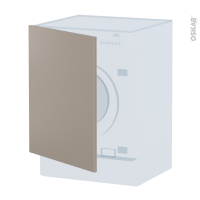 Porte lave linge - à repercer N°21 - GINKO Taupe - L60 x H70 cm