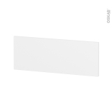 Bandeau colonne frigo - Haut - HELIA Blanc - A redécouper - L60 x H22 cm