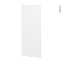 Finition cuisine - Joue N°32 - HELIA Blanc - Avec sachet de fixation - L37 x H92 x Ep.1.6 cm