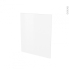 #HELIA Blanc Rénovation 18 <br />joue N°78, Avec sachet de fixation, L60 x H70 x P1.2 cm 