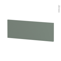 Bandeau colonne frigo - Haut - HELIA Vert - A redécouper - L60 x H22 cm