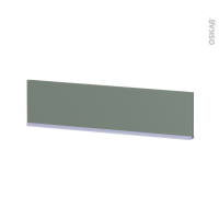 Plinthe de cuisine - HELIA Vert - avec joint d'étanchéité - L220xH15,4 cm