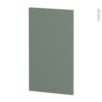 Finition cuisine - Habillage arrière ilôt N°92 - HELIA Vert  - Avec sachet de fixation - L40 x H70 x Ep 1,6 cm