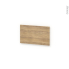 #Façades de cuisine - Face tiroir N°10 - HOSTA Chêne naturel - L60 x H35 cm