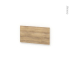 #Façades de cuisine - Face tiroir N°8 - HOSTA Chêne naturel - L60 x H31 cm