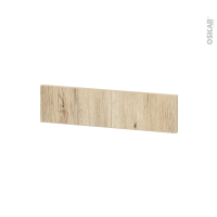 Façades de cuisine - Face tiroir N°2 - IKORO Chêne clair - L50 x H13 cm