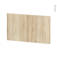 Façades de cuisine - Face tiroir N°10 - IKORO Chêne clair - L60 x H35 cm