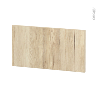 Façades de cuisine - Face tiroir N°8 - IKORO Chêne clair - L60 x H31 cm