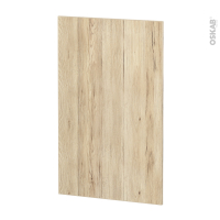 Finition cuisine - Joue N°31 - IKORO Chêne clair - Avec sachet de fixation - L58 x H92 x Ep.1.6 cm