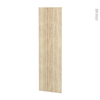 Finition cuisine - Joue N°88 - IKORO Chêne clair  - Avec sachet de fixation - L58 x H195 x Ep 1,6 cm