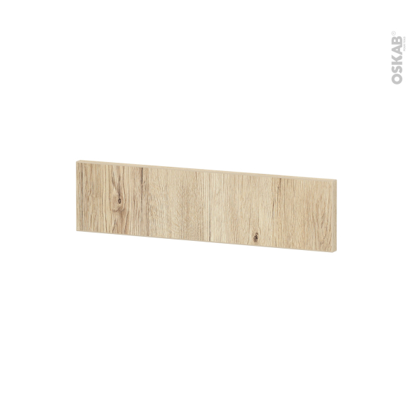 Façades de cuisine - Face tiroir N°2 - IKORO Chêne clair - L50 x H13 cm