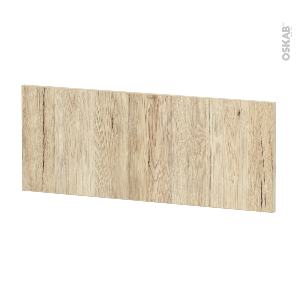 Façades de cuisine - Face tiroir N°38 - IKORO Chêne clair - L80 x H31 cm