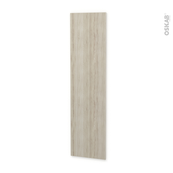 Finition cuisine - Joue N°89 - IKORO Chêne clair  - Avec sachet de fixation - L58 x H217 x Ep 1,6 cm