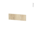 #Façades de cuisine - Face tiroir N°1 - IKORO Chêne clair - L40 x H13 cm