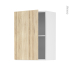 #Meuble de cuisine Haut ouvrant <br />IKORO Chêne clair, 1 porte, L50 x H70 x P37 cm 