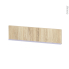 #Plinthe de cuisine IKORO Chêne clair <br />avec joint d'étanchéité, L220xH15,4 