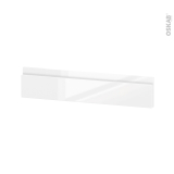 Façades de cuisine - Face tiroir N°3 - IPOMA Blanc brillant - L60 x H13 cm