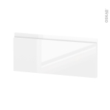 Façades de cuisine - Face tiroir N°5 - IPOMA Blanc brillant - L60 x H25 cm