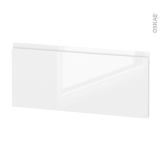 Façades de cuisine - Face tiroir N°11 - IPOMA Blanc brillant - L80 x H35 cm