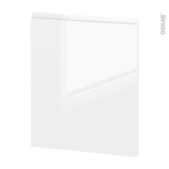 Façades de cuisine - Porte N°21 - IPOMA Blanc brillant - L60 x H70 cm