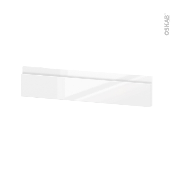 Façades de cuisine - Face tiroir N°3 - IPOMA Blanc brillant - L60 x H13 cm