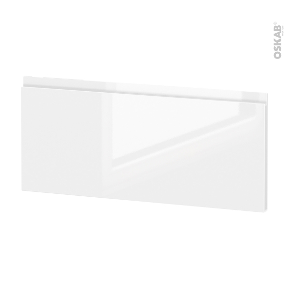 Façades de cuisine - Face tiroir N°11 - IPOMA Blanc brillant - L80 x H35 cm