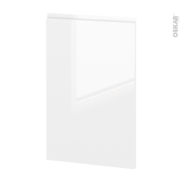 Façades de cuisine - Porte N°24 - IPOMA Blanc brillant - L60 x H92 cm