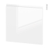 #Façades de cuisine - Porte N°16 - IPOMA Blanc brillant - L60 x H57 cm