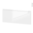 #Façades de cuisine - Face tiroir N°11 - IPOMA Blanc brillant - L80 x H35 cm