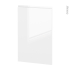 #Façades de cuisine - Porte N°24 - IPOMA Blanc brillant - L60 x H92 cm