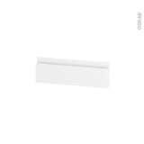 Façades de cuisine - Face tiroir N°1 - IPOMA Blanc mat - L40 x H13 cm