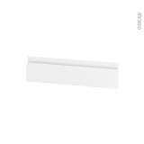 Façades de cuisine - Face tiroir N°2 - IPOMA Blanc mat - L50 x H13 cm