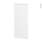 Façades de cuisine - Porte N°86 angle - IPOMA Blanc mat - L38,8 x H92 cm