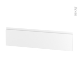 Façades de cuisine - Face tiroir N°41 - Ipoma Blanc Mat - L100 x H25 cm